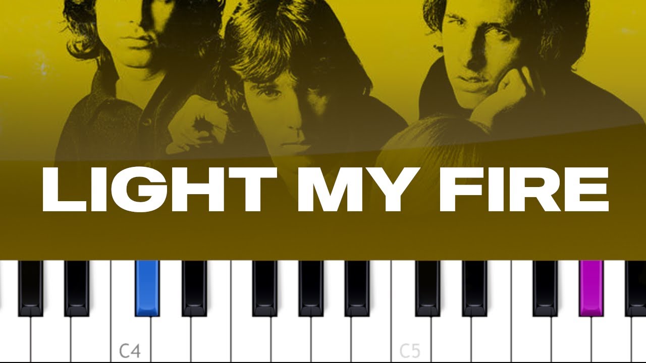 The Doors - Light My Fire (piano tutorial)