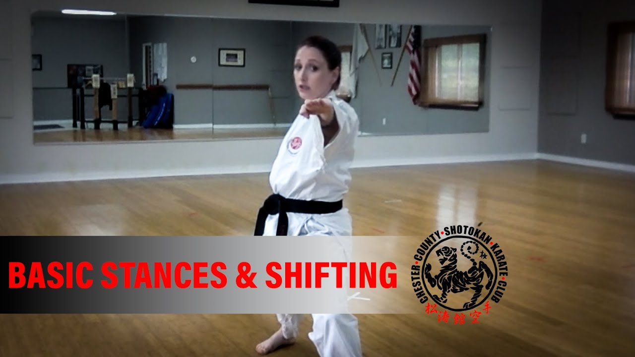 Shotokan Karate Drills: Basic Stances and Shifting