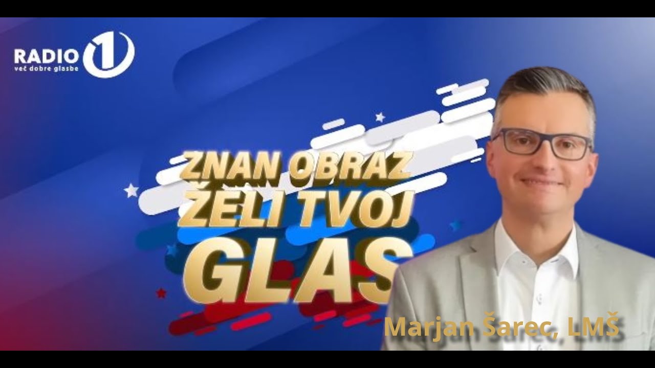 Predvolilna oddaja z gostom Marjanom Šarcem #8: Do solz nasmejal studio, ko je razkril, koga se boji