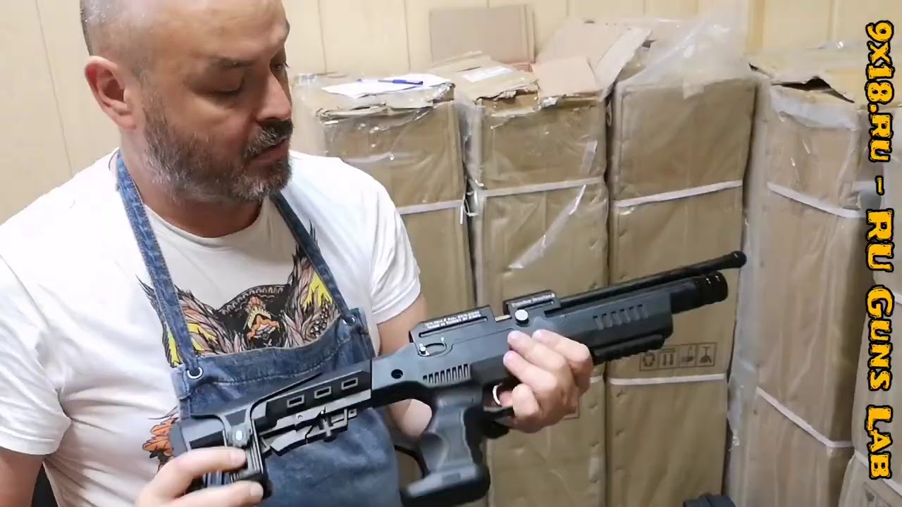 #61 НОВИНКА 2020 теперь в калибре 6,35 мм - Крал Панчер НП-01 Kral Puncher NP-01 разгон до максимума