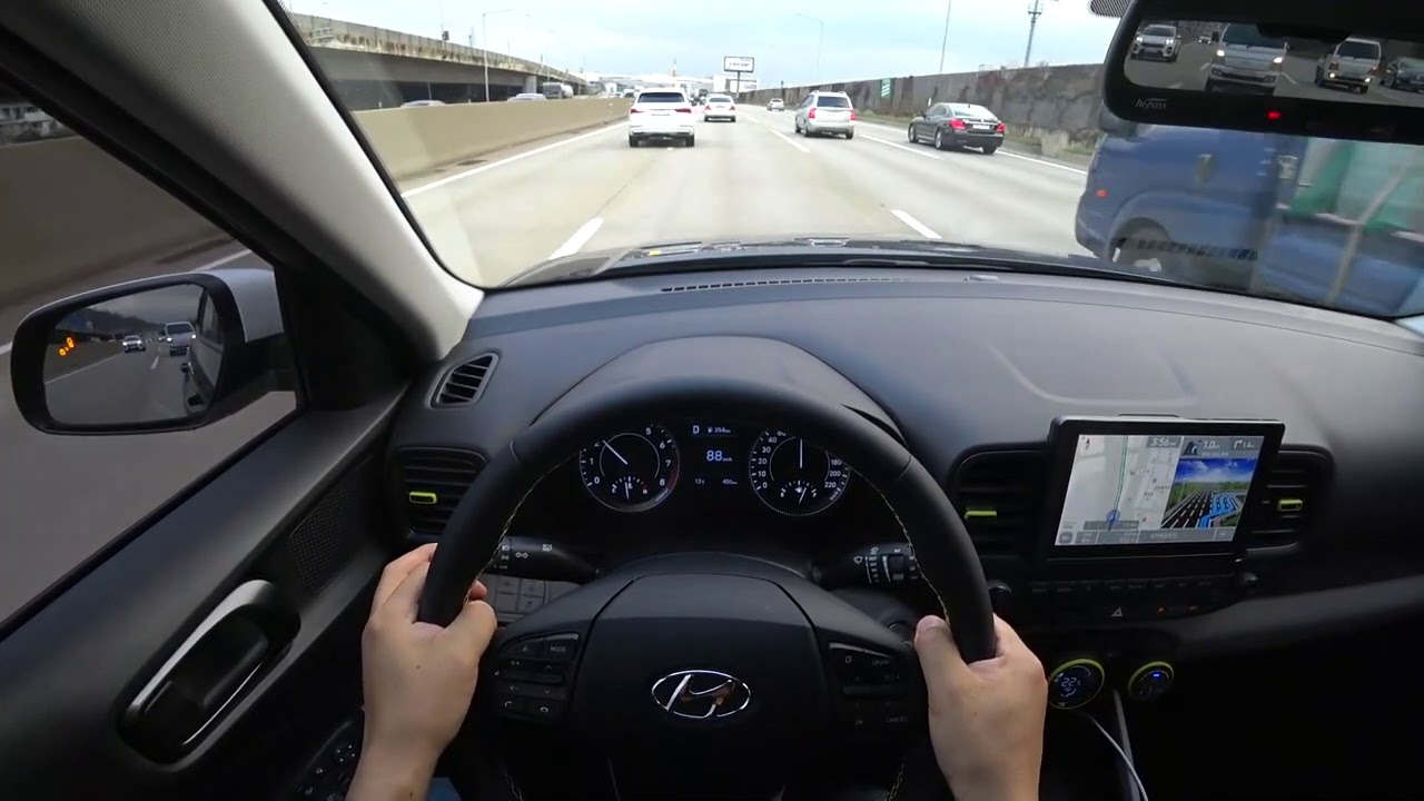 2021 Hyundai Venue Flux POV test drive