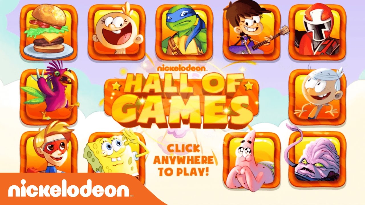 NickGamer | Hall of Games w/ SpongeBob, Power Rangers, & More! | Nick