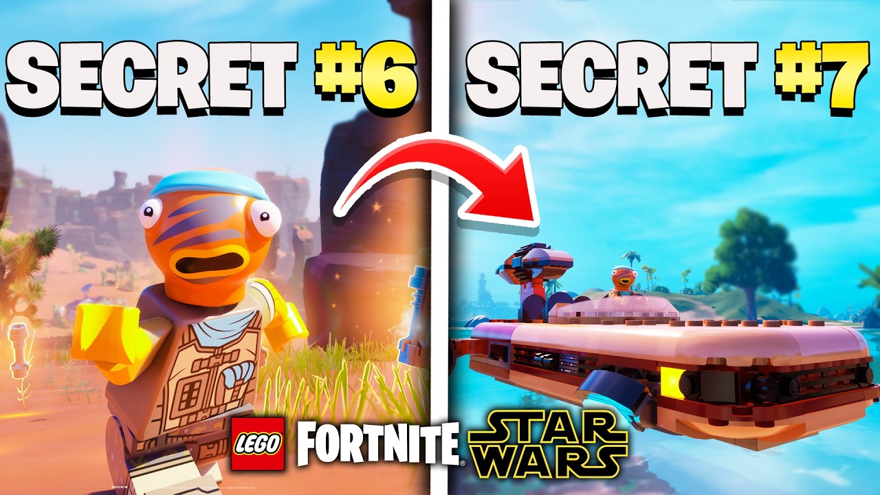 ВСЕ СЕКРЕТНЫЕ ОБНОВЛЕНИЯ ИЗ &laquo;Звёздных войн: Часть 2&raquo; В LEGO Fortnite Odyssey! (ЭТО ПРОСТО БЕЗУМИЕ!)