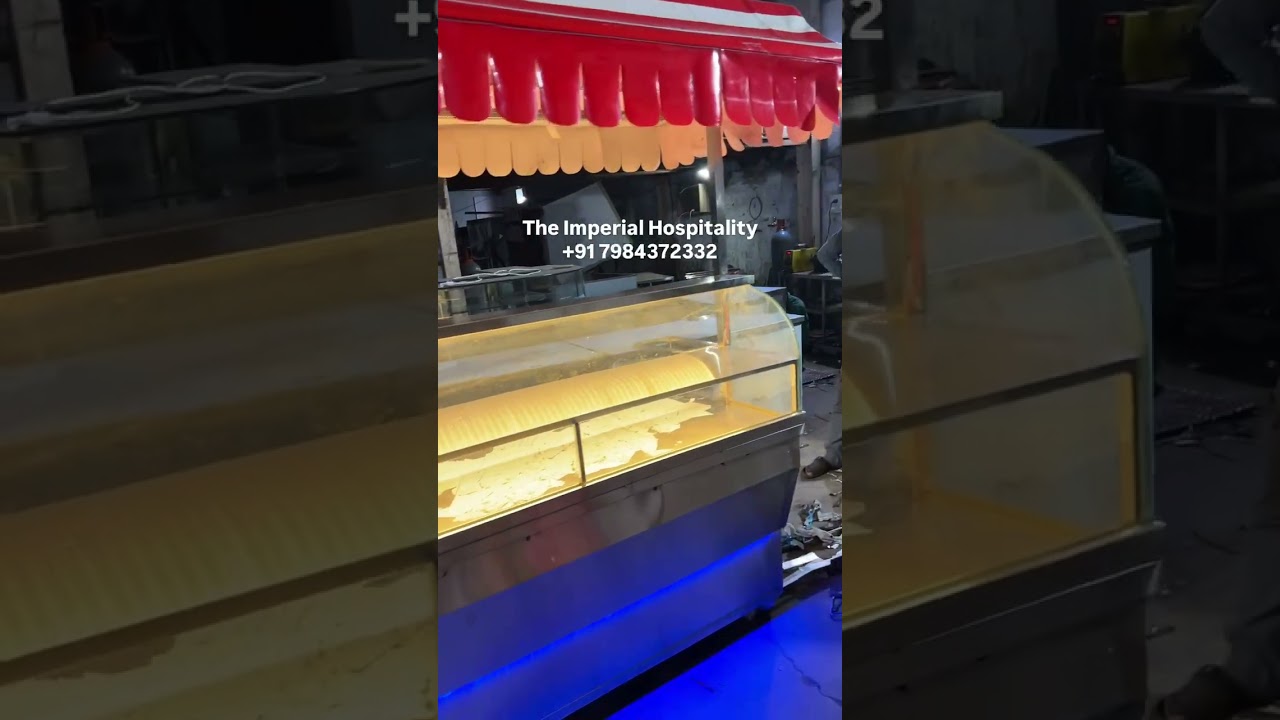 Custom Food Counter for Street Food, Restaurant & Event Setup