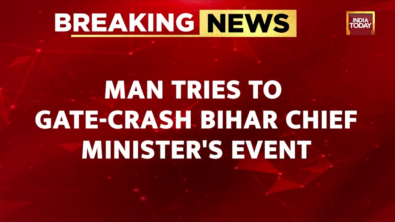 Man Tries To Gate-Crash Bihar Chief Minister's Event. His Name Is Nitish Kumar