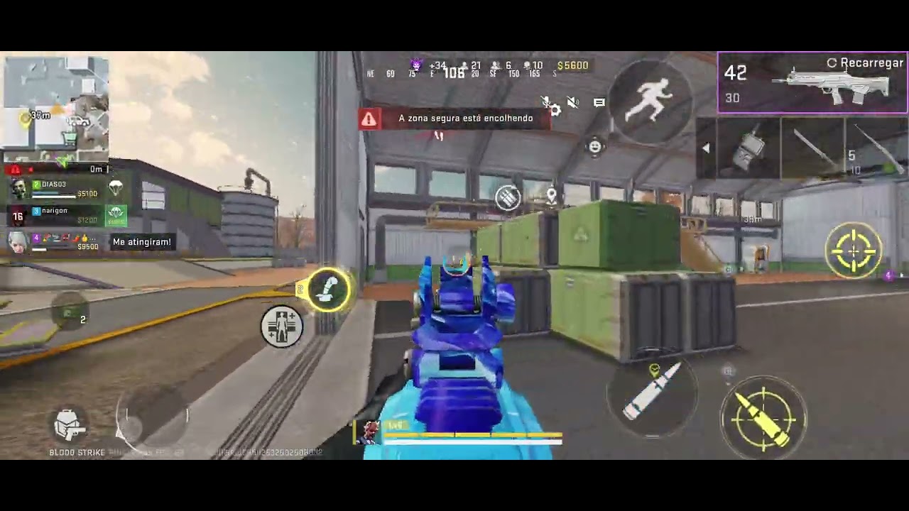 Subi minha m4 para o level 100 .