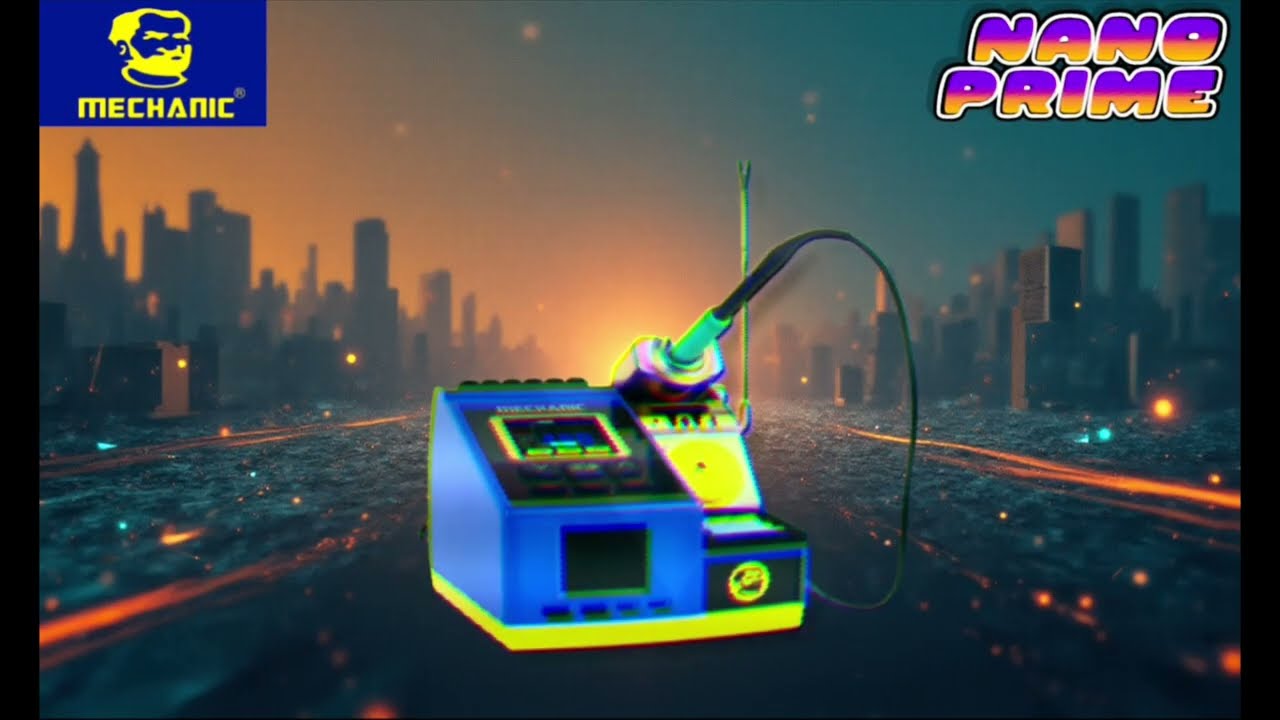 Mechanic Prime Nano Smart Intelligent Soldering Station with PC Connectivity | Next-Gen Machine