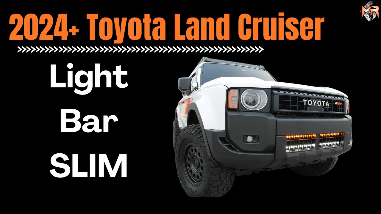 2024+ Toyota Land Cruiser Light Bars SLIM Install by M&R Automotive | Simple Install
