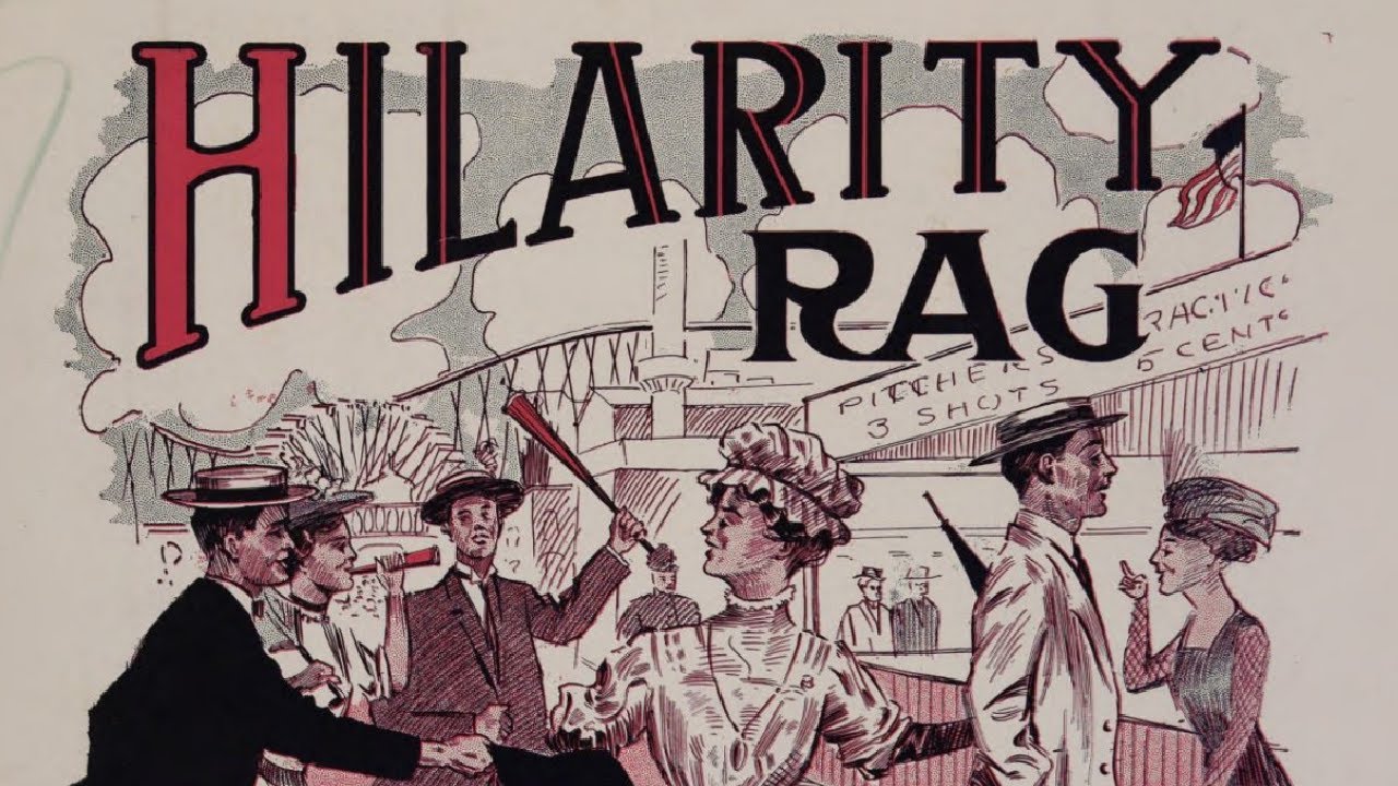 Hilarity Rag (1910) - James Scott (With Score / Sheet Music)