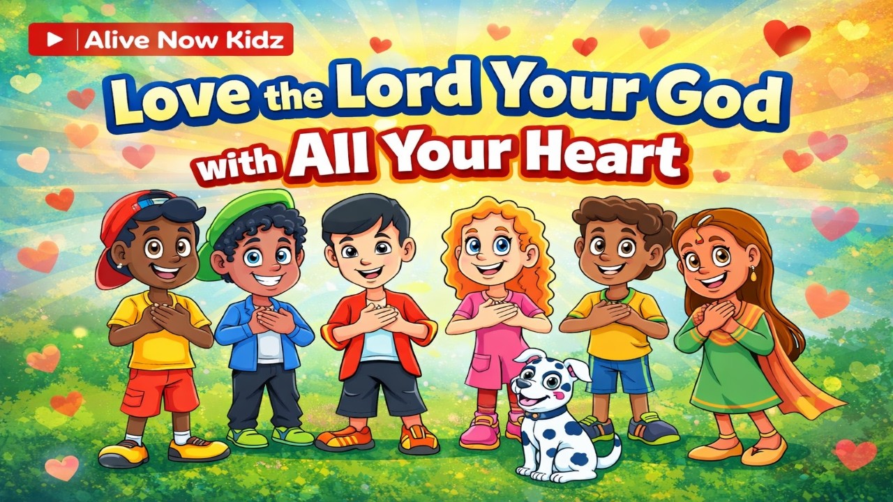 LOVE THE LORD YOUR GOD WITH ALL YOUR HEART | Kids Bible Lesson on Loving God