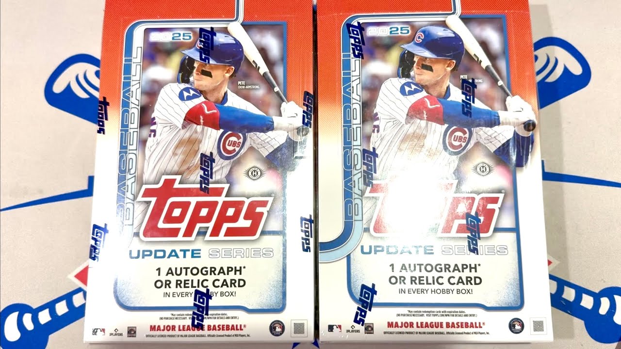 НОВЫЙ РЕЛИЗ! ОБНОВЛЕНИЕ TOPPS 2025: ХОББИ-КОРОБКИ!