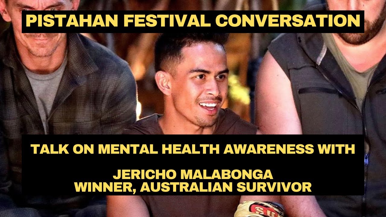 Jericho Malabonga (winner, Australian Survivor): Talk on mental health awareness @ Pistahan Festival