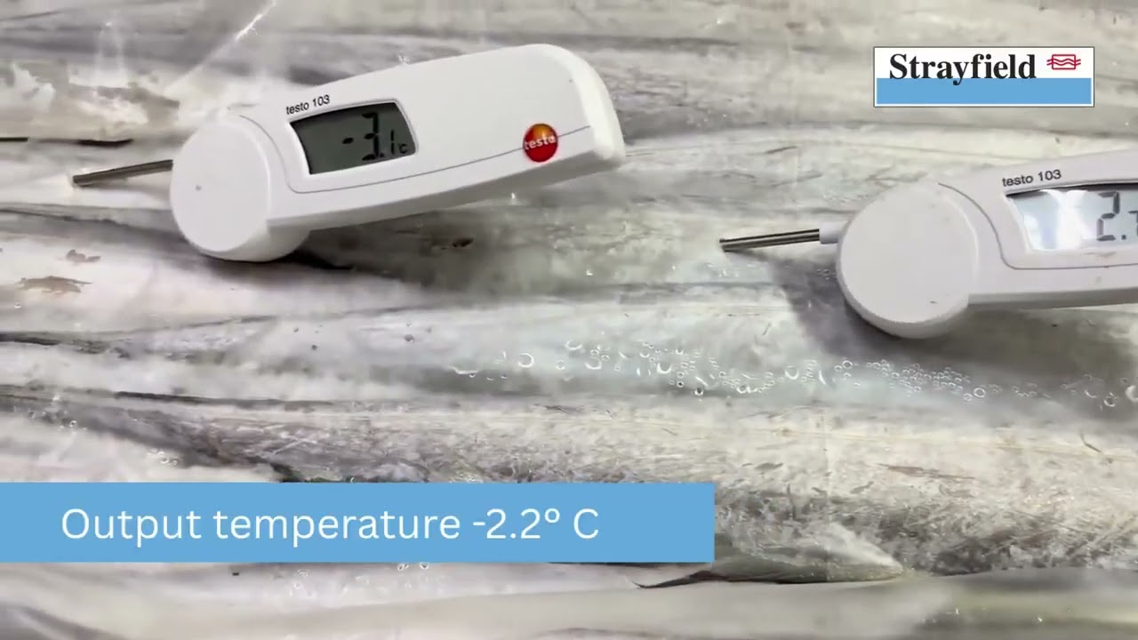 Defrosting Ribbon Fish | Strayfield RF #Strayfield #termopartners #termo #foodrindustry #food