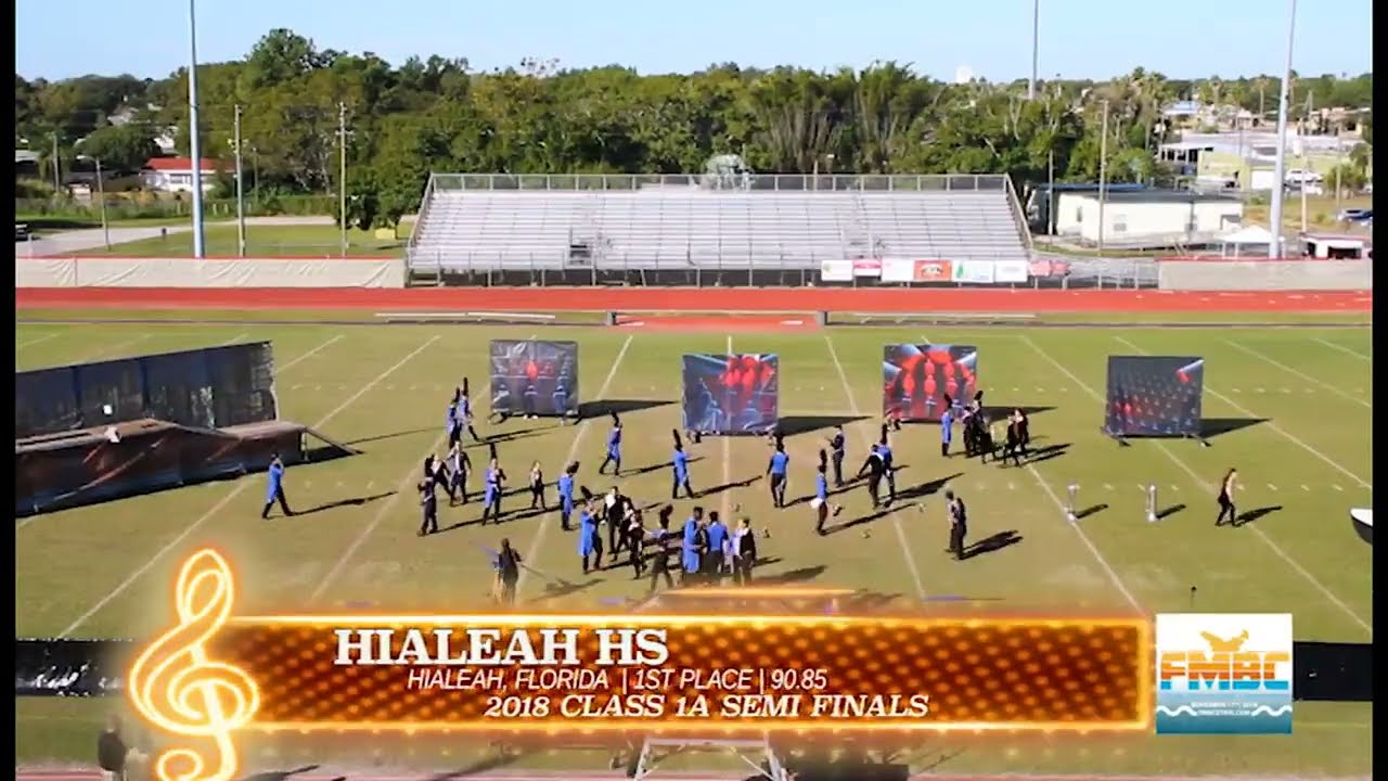 Hialeah HS Marching Band 2018 | FMBC State Semi-Finals