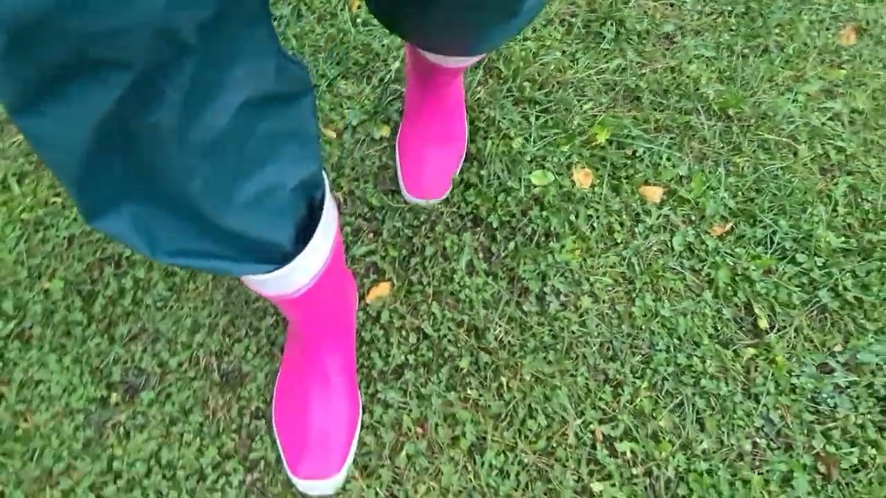 Nokian Hai pink und Regenhose