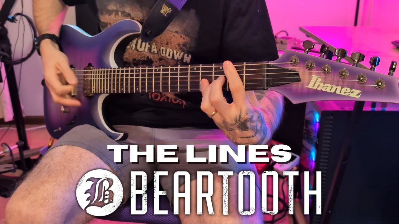 Beartooth - The Lines | GUITAR COVER