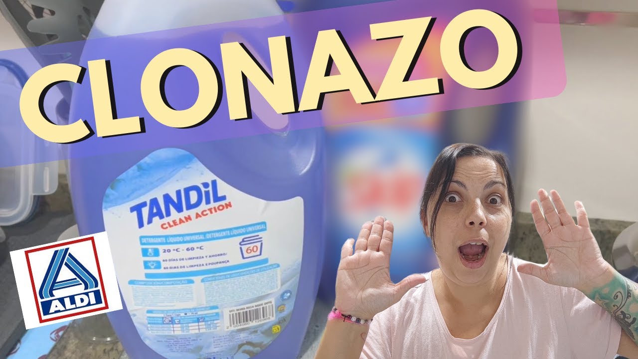 ✅CLONAZO del detergente SKIP en  ALDI por 3,99€ IMPRESIONANTE!!!!😯😯