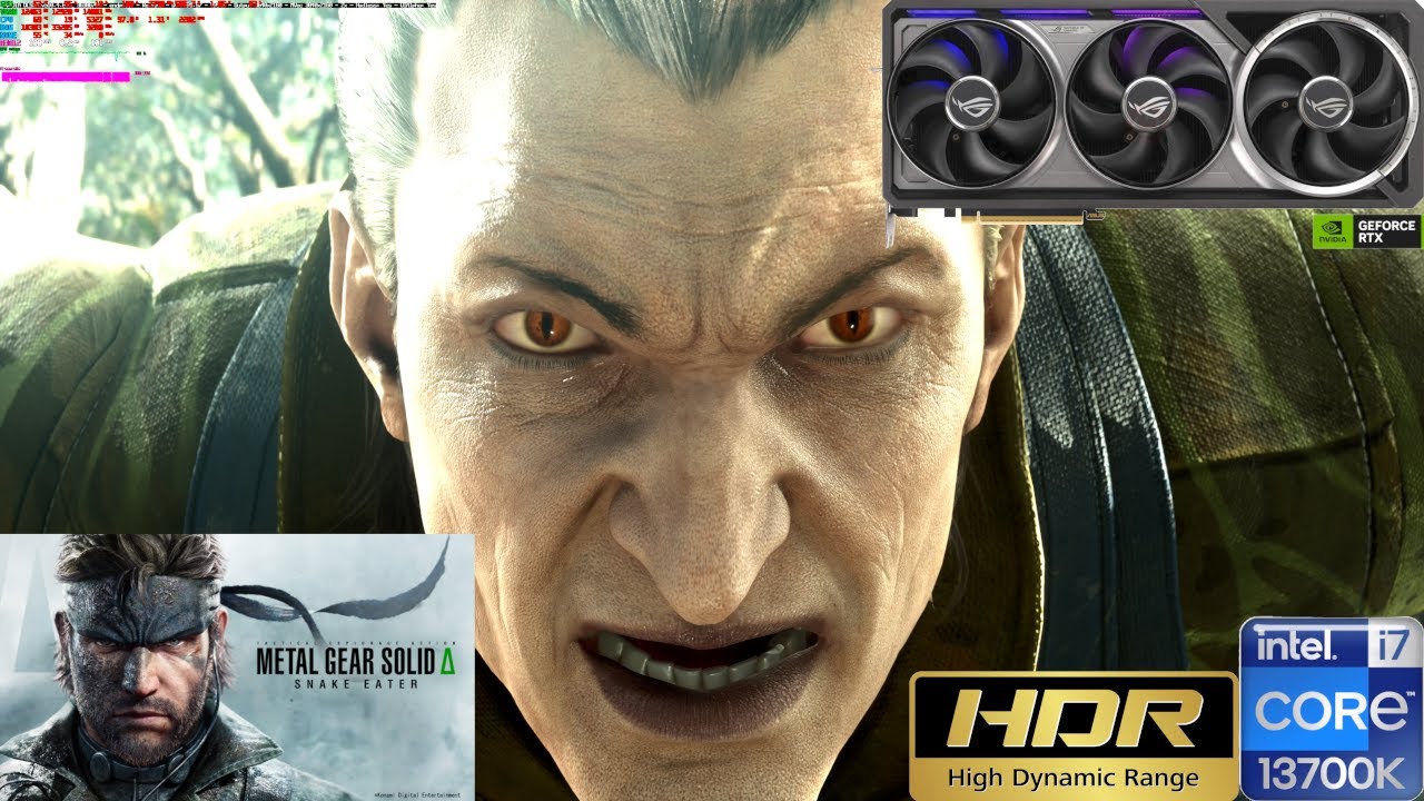 [5090|4K|HDR] Metal Gear Solid Delta - Snake Eater - The Fear Boss Fight (Extreme) [DLSS|RT|MFG|RR]