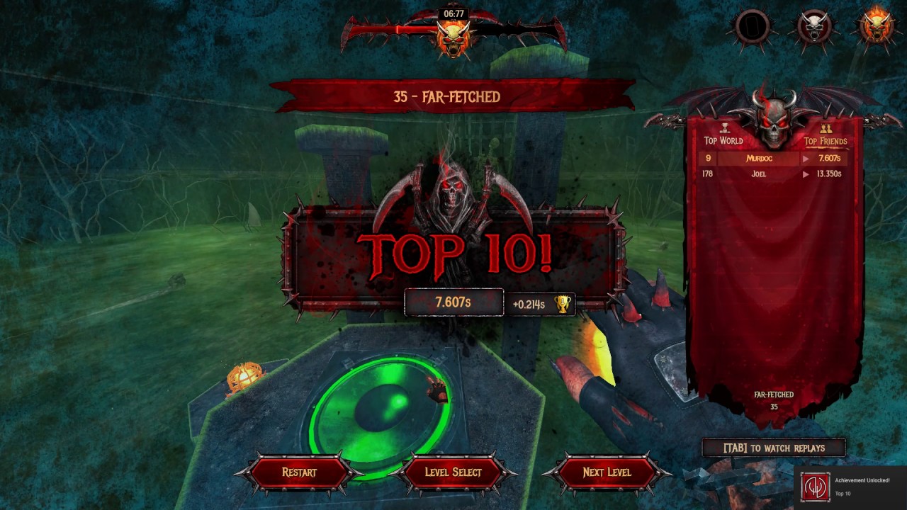 SEUM: Speed Runners From Hell - Top 10 WR 7.607s