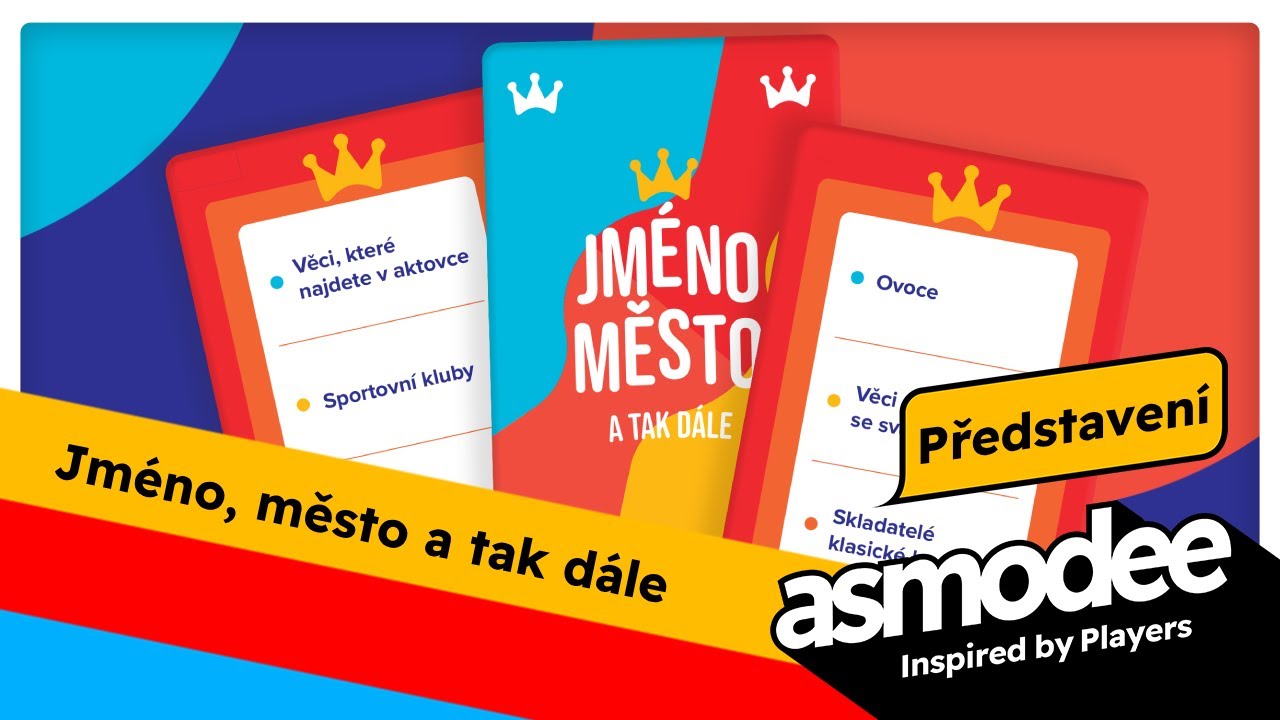 Představen&iacute; p&aacute;rty hry Jm&eacute;no, město a tak d&aacute;le