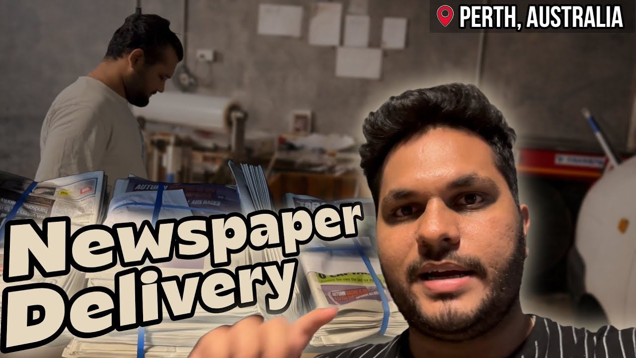 Newspaper Delivery Job in Perth🇦🇺 | Jobs in Australia | Pay, Timing & Reality