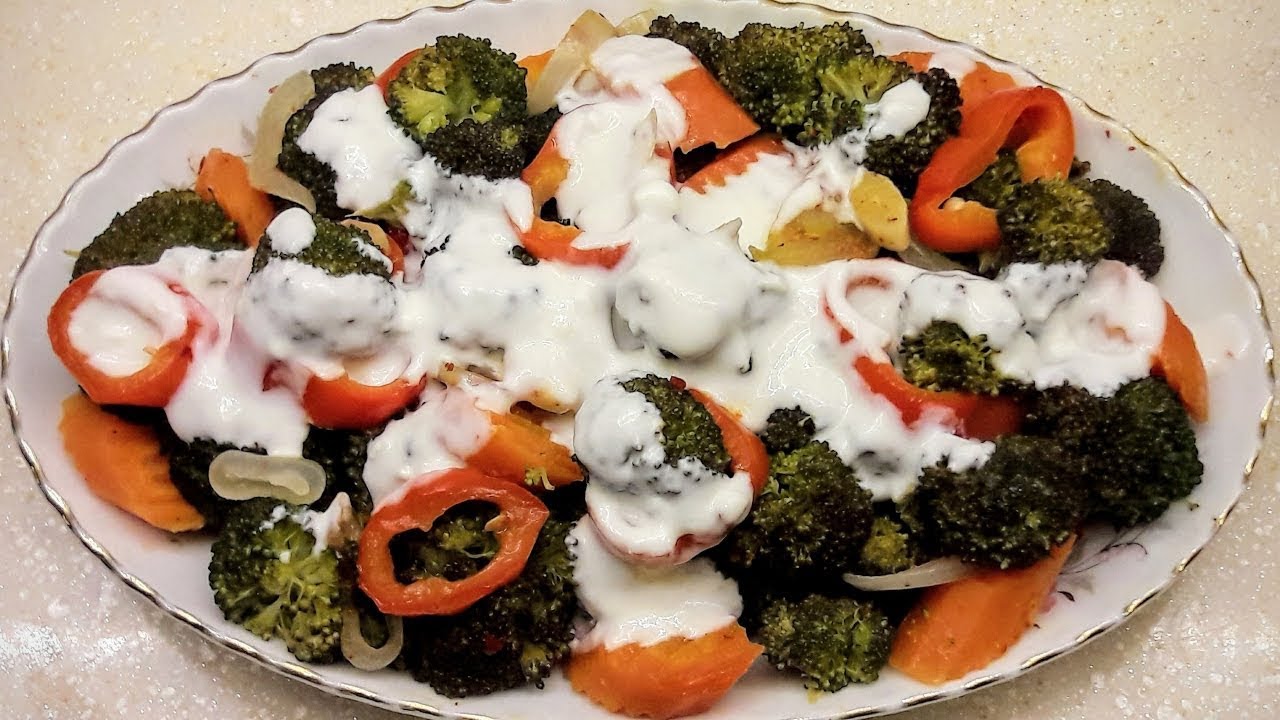 Nefis Yoğurtlu Brokoli Salatası Yapımı 👉 Zeytinyağlı Brokoli Tarifi 👉 Ev Lezzetleri