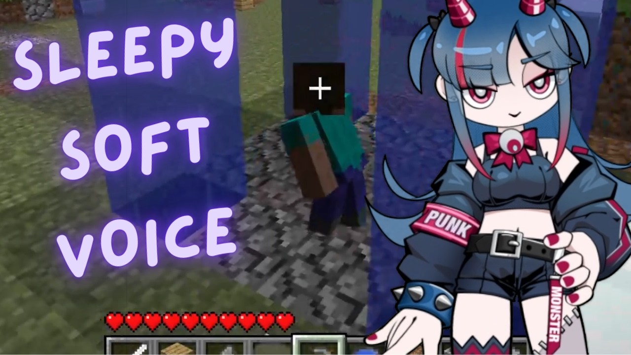 [ASMR] Weird Girl Shows You What She’s Building in Minecraft Alpha 🌙 (Ep. 2) #softspoken