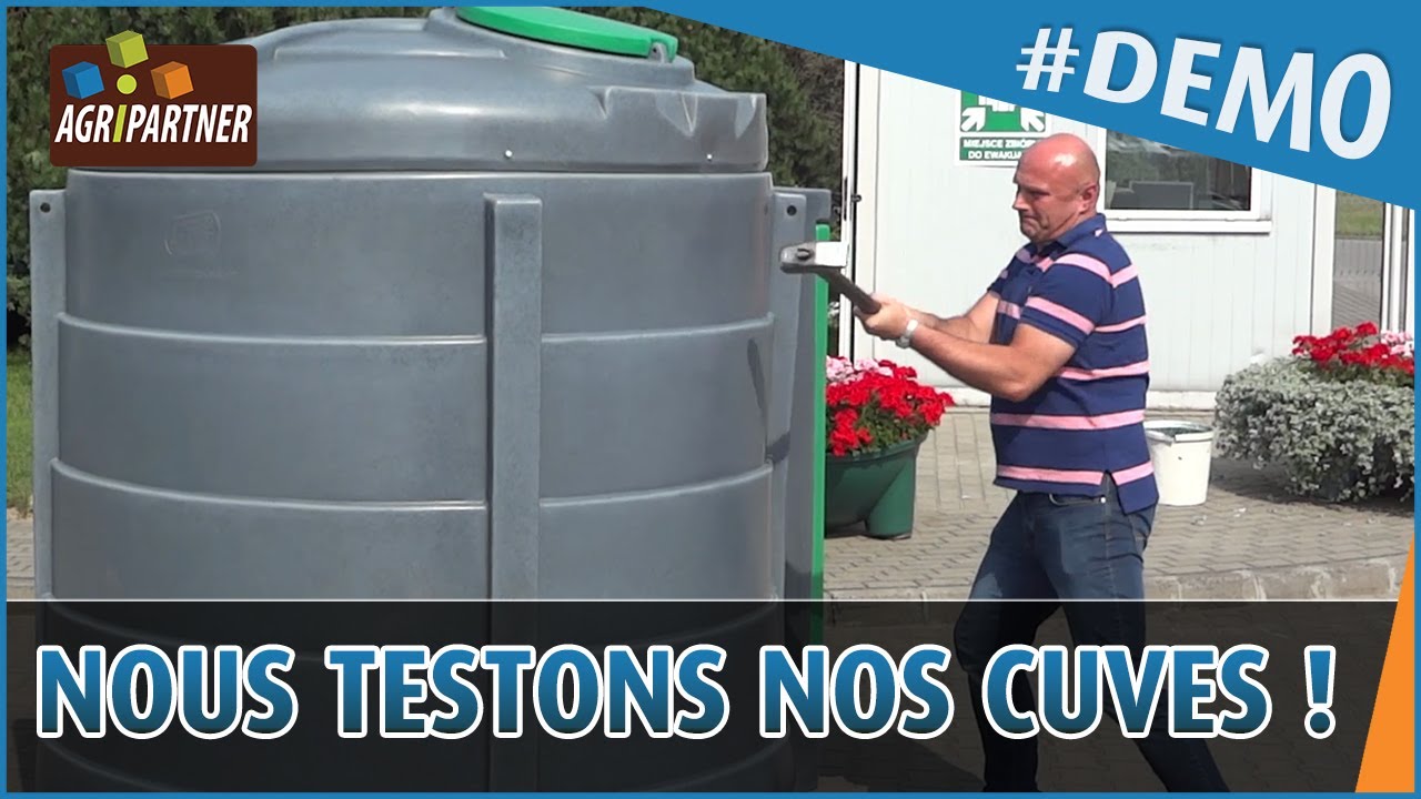 [DÉMO] Nous testons la qualité de nos cuves à fuel ! By Agripartner