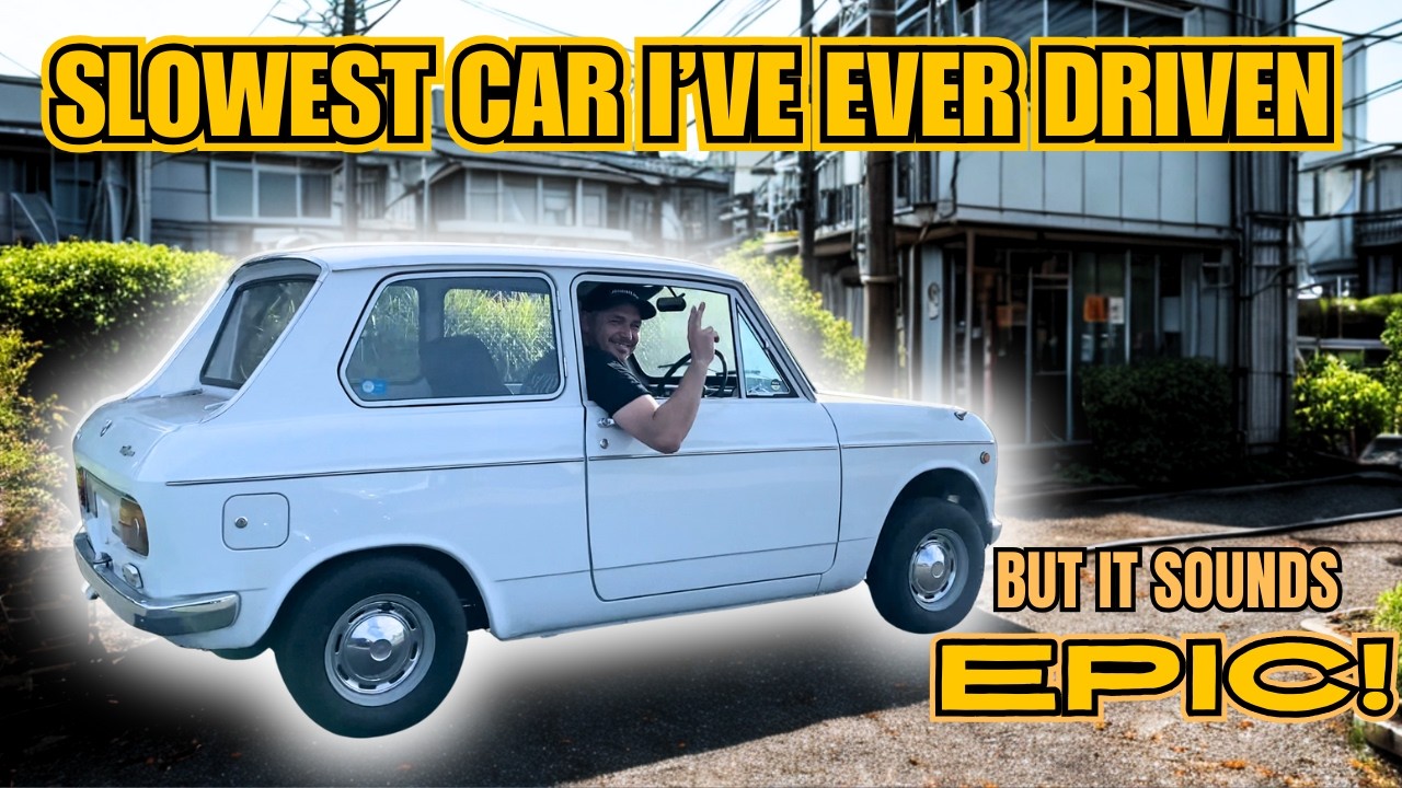 What it's like Driving a 1960's 2 Stroke powered Kei car from Japan on Australian Roads.