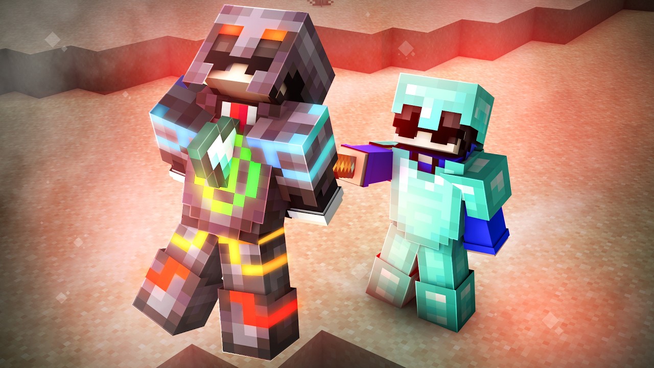 Hunting Minecraft's Deadliest Combet Master In Minecraft!
