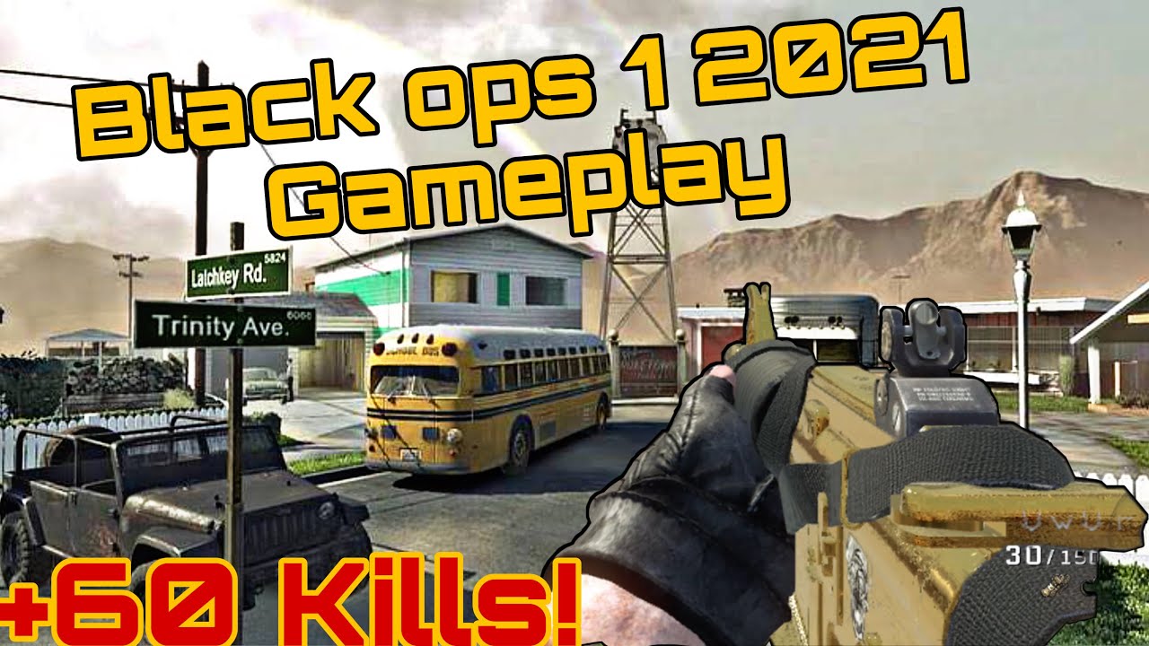 Call of Duty Black Ops 1 in 2021 Xbox one Multiplayer Gameplay |Domination in Nuketown Gold Commando