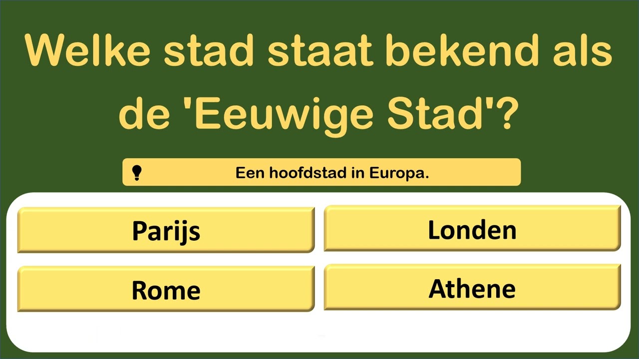 Ben je slimmer dan de rest? 🧠 15 Vragen die je kennis écht testen!
