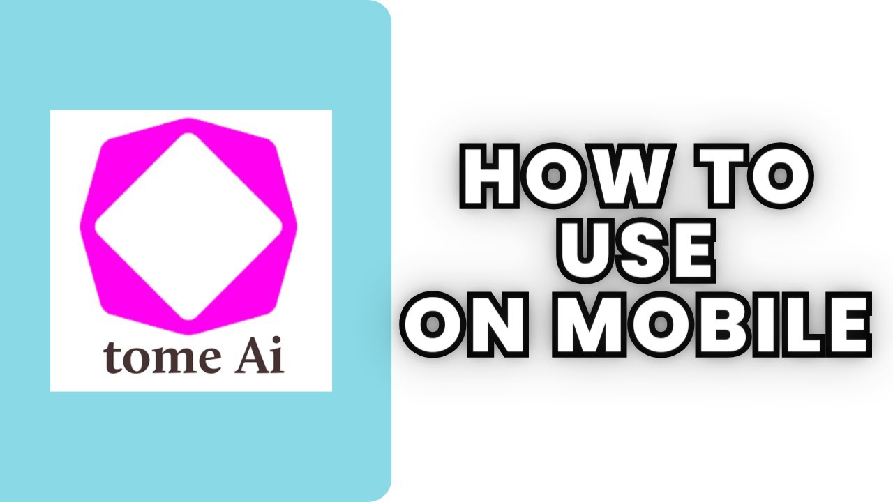 How To Use Tome AI On Mobile (Easy Tutorial 2024)