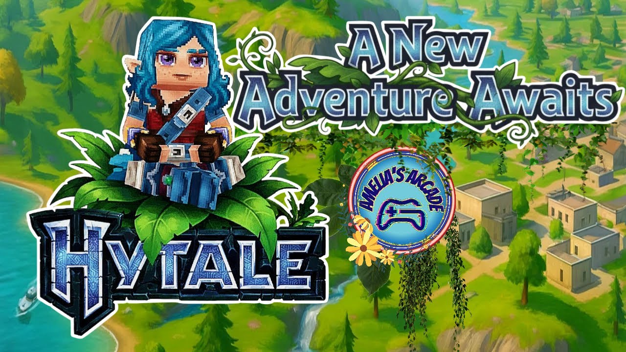 A New Adventure Begins, Amelia's Arcade Plays Hytale. Ep.1.5 #gaming #pc #fun