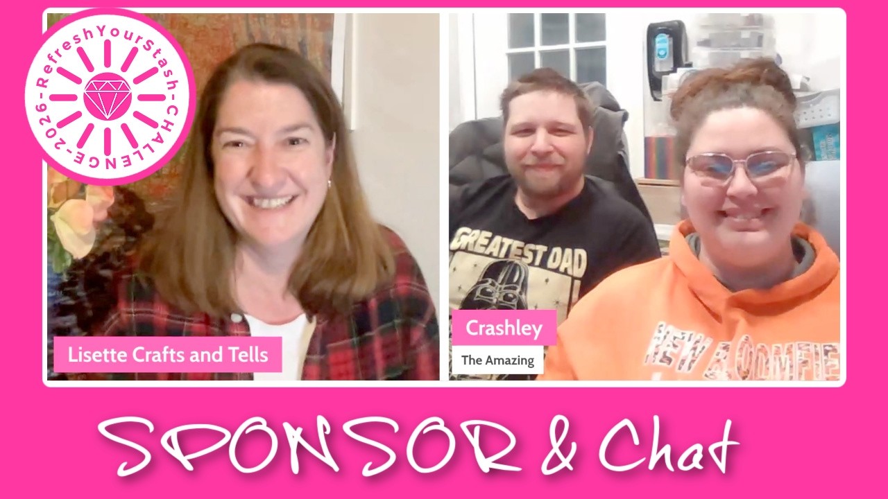 Refresh Your Stash Sponsor & Chat: How CRAFTS WITH CRASHLEY built their diamond painting small shop