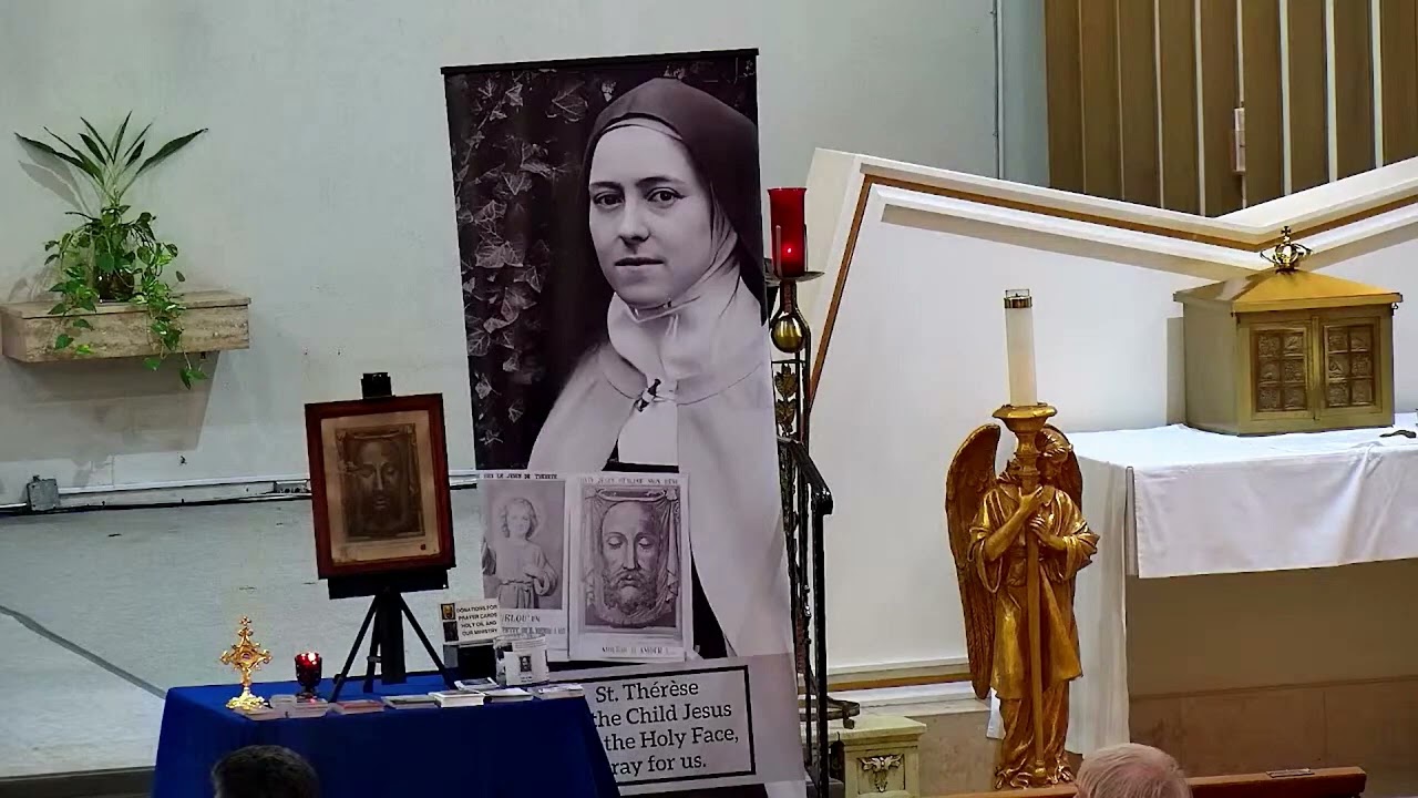 The Holy Face Devotion, The Crucifix and The Seven Last Words - Mission Talk given by Allan Smith.