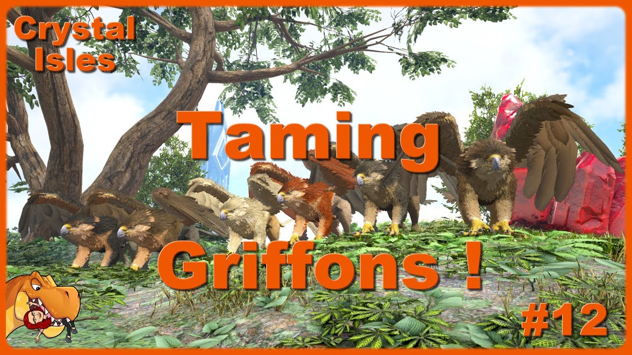 #12 💎ARK : Crystal Isles💎Taming de Griffons !