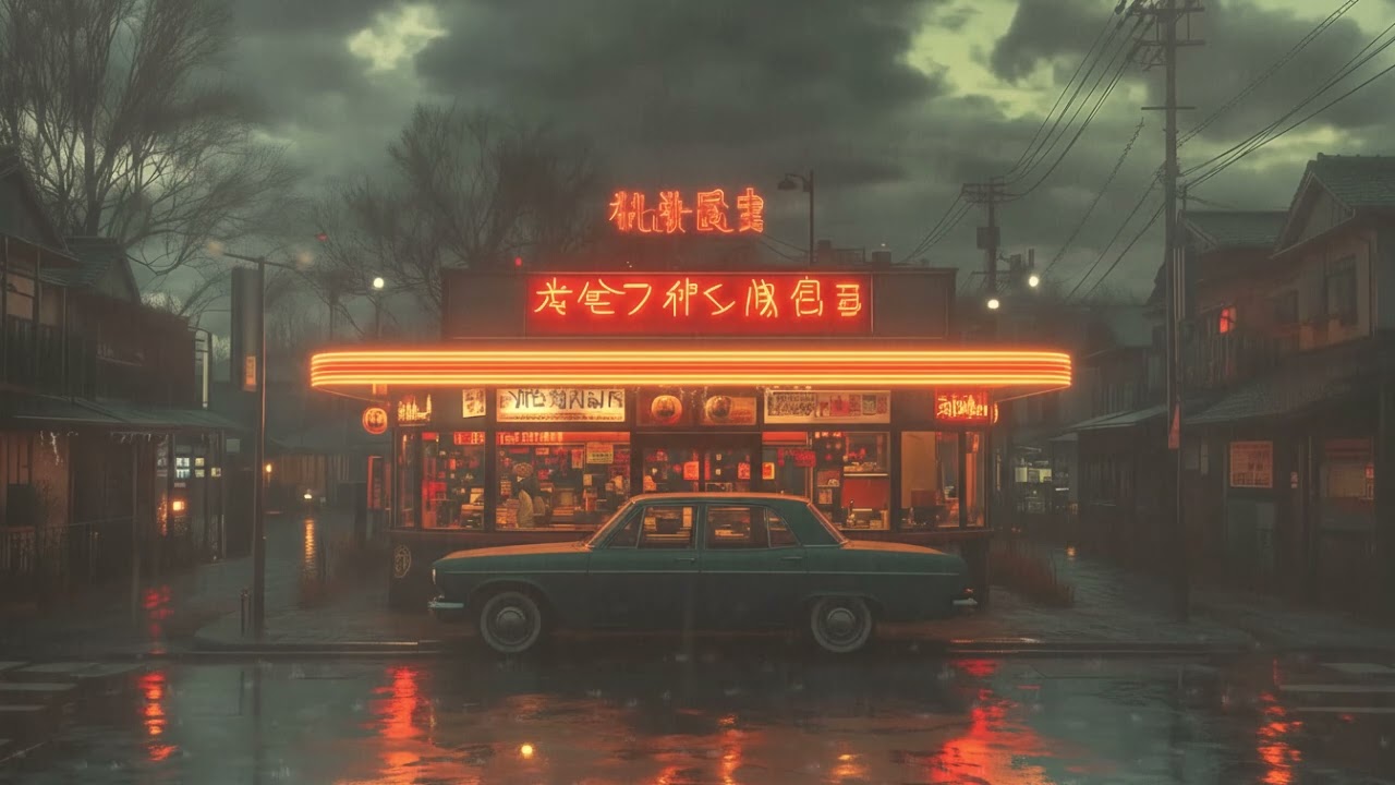 Chill Up with ☕ Coffee Shop Vibes on a Rainy Day🎧 Japan Coffee Ambience 💿 Lofi Hip Hop Beats