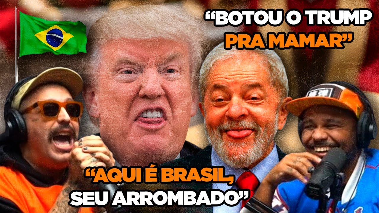 LULA BOTA DONALD TRUMP PRA MAMAR DEPOIS DE TAXA DE 50% DOS ESTADOS UNIDOS