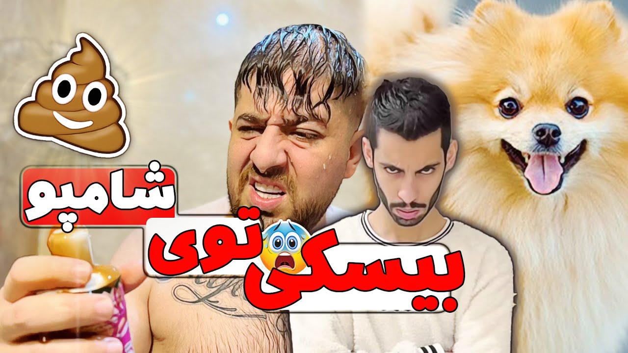 عن بیسکی ریختن تو شامپو من💩😭