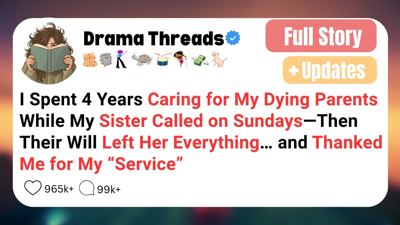 I Cared for My Dying Parents for 4 Years…They Left My Sister EVERYTHING