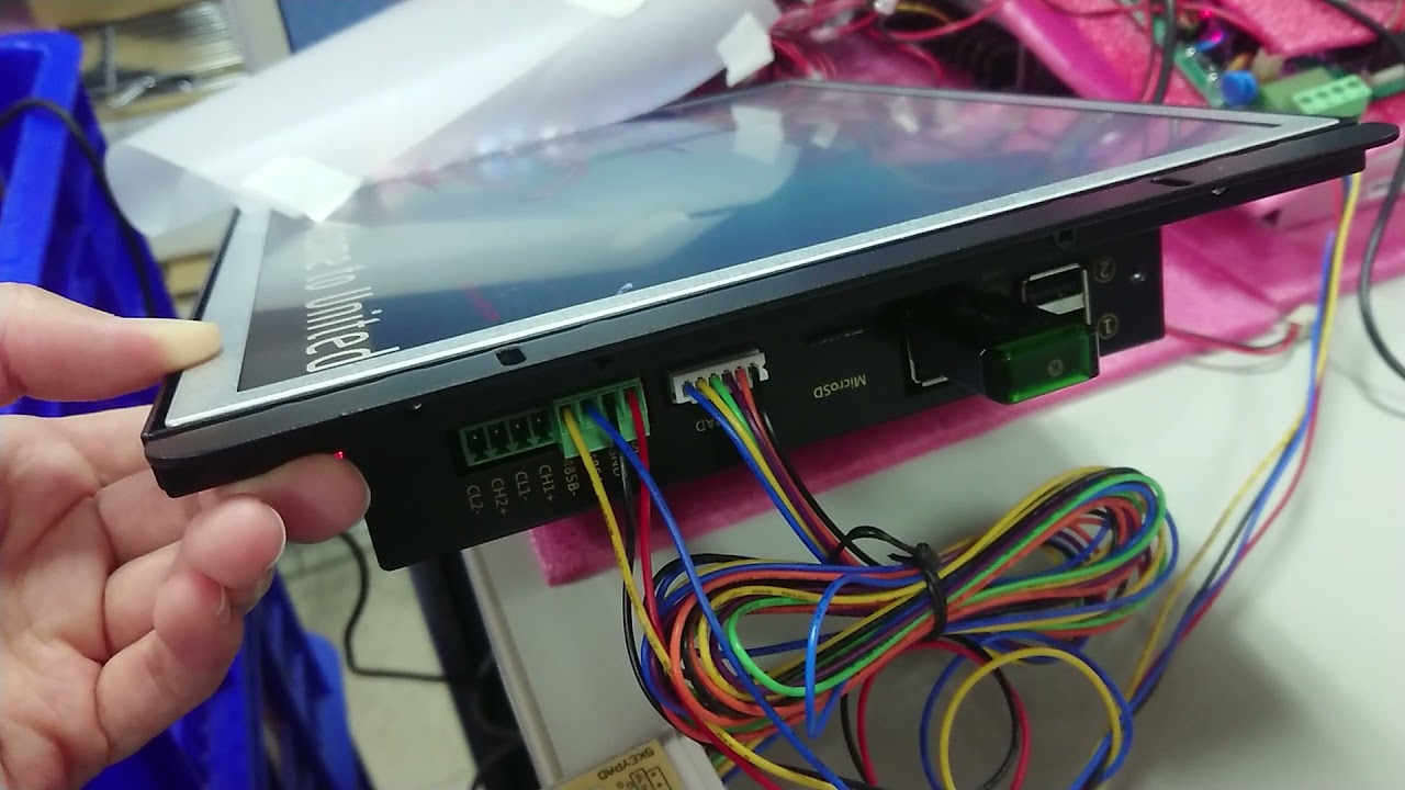 Qcm-660ab series model's construction with Qcm-IO16 decoding board