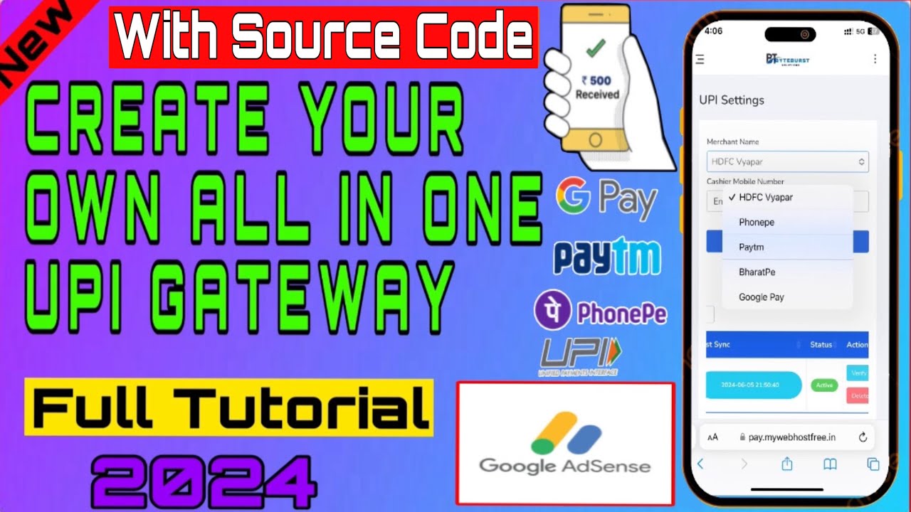 Create a Powerful Website to Receive UPI Payments from All Payment Apps &ndash; Easy Integration Guide!