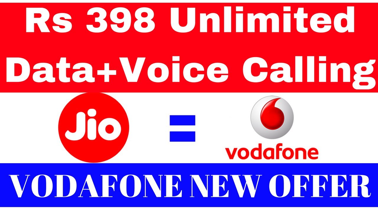Vodafone New Unlimited Data and calling Plan's 😎😎