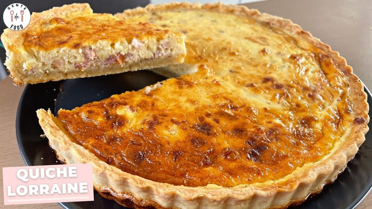 Quiche Lorraine | Receta tradicional francesa | Receta #112 | GENTE DE FOOD