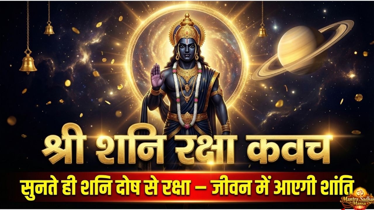 Shri Shani Raksha Kavach LIVE | शनिवार विशेष: शनि की साढ़ेसाती और ढैय्या का अंत |Mantra Sadhana Mansa