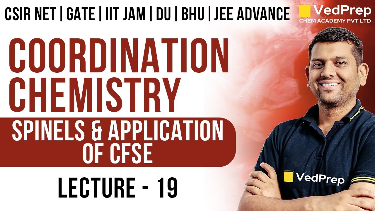 Coordination Chemistry | Spinels | CSIR NET | GATE | IIT JAM | JEE | DU BHU | Chem Academy