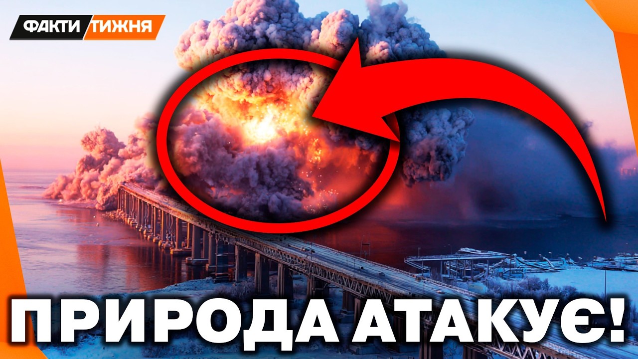 КРИМСЬКИЙ МІСТ ПІДЕ ПІД ВОДУ?! Що за АНОМАЛІЇ ВІДБУВАЮТЬСЯ З ПРИРОДОЮ? Шокуючий ПРОГНОЗ ПОГОДИ!