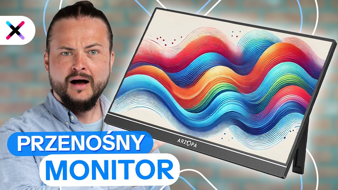 PRZENOŚNY I W KOŃCU TANI ⚡ Recenzja monitora Arzopa Z1F 🖥️