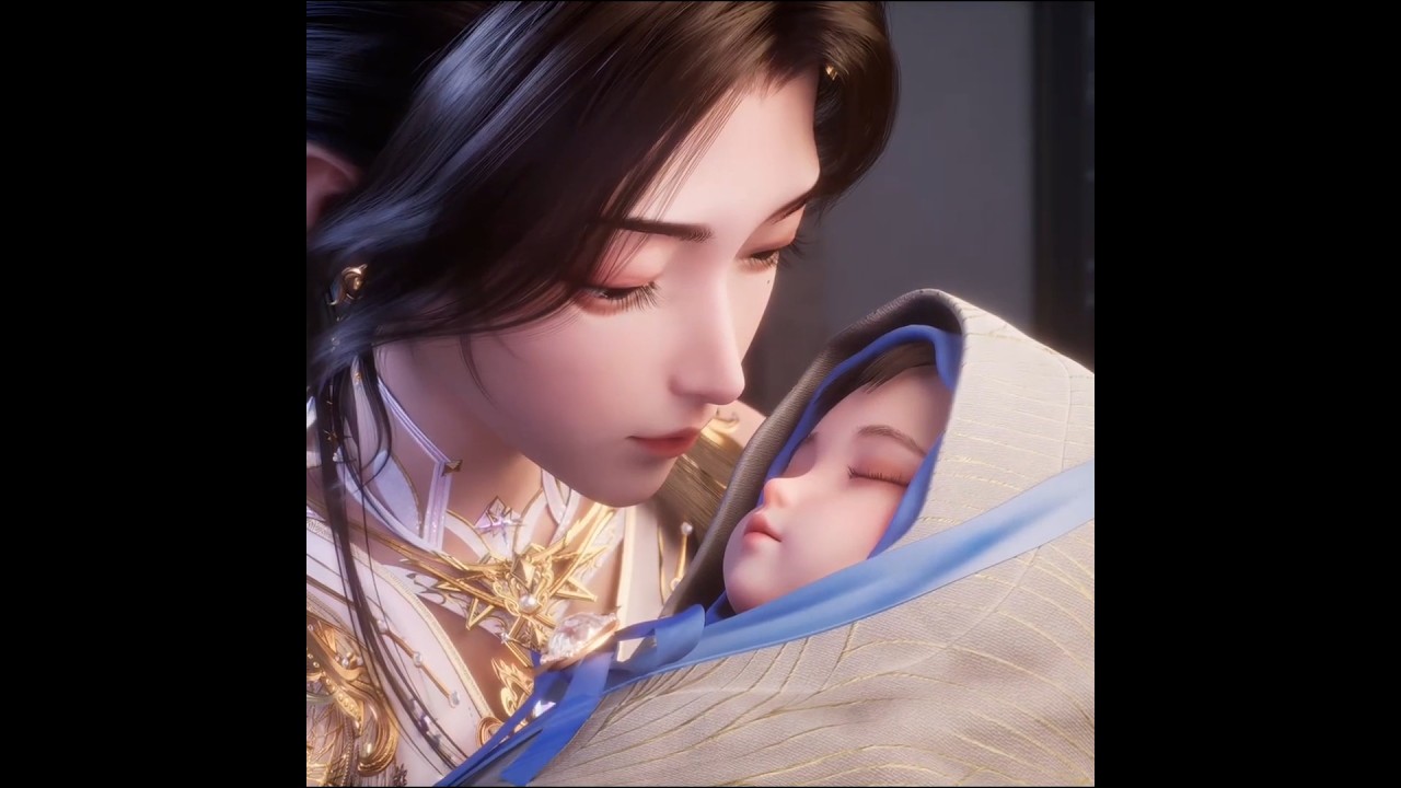 ✨ [Throne of seal] Demon Emperor Feng Xiu and Bai Ling xuan's Daughter is Bai yue | Sad back story 😭